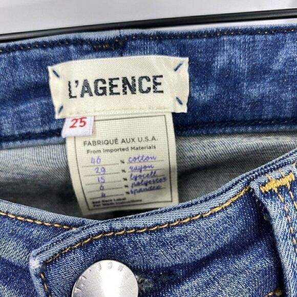 L'Agence Jeans Destroy High Rise Skinny - Picture 3 of 6